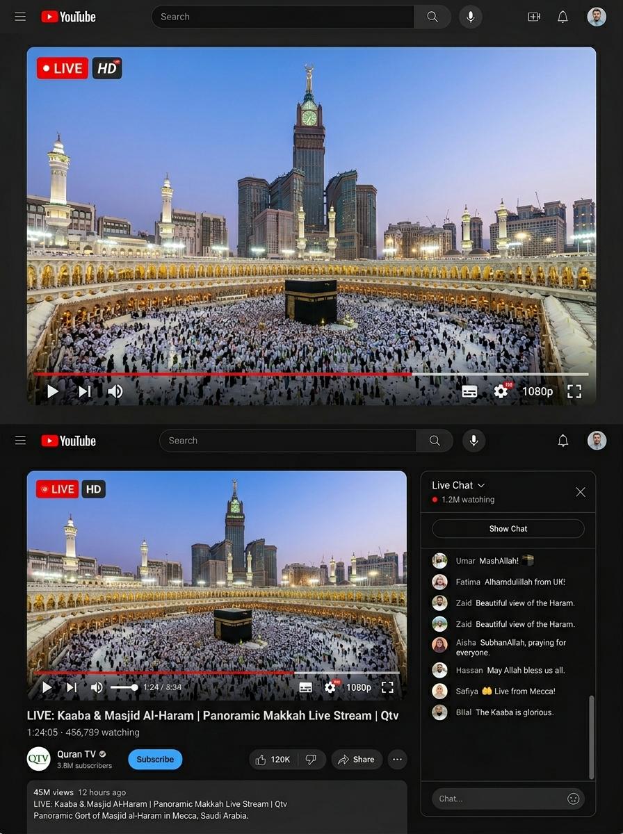 Kabe canlı yayın kamera açıları ve izleme deneyimi