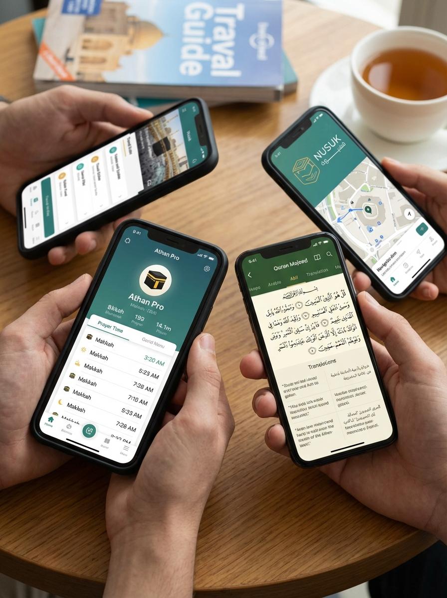 Umre İçin En İyi Akıllı Telefon Uygulamaları 2026