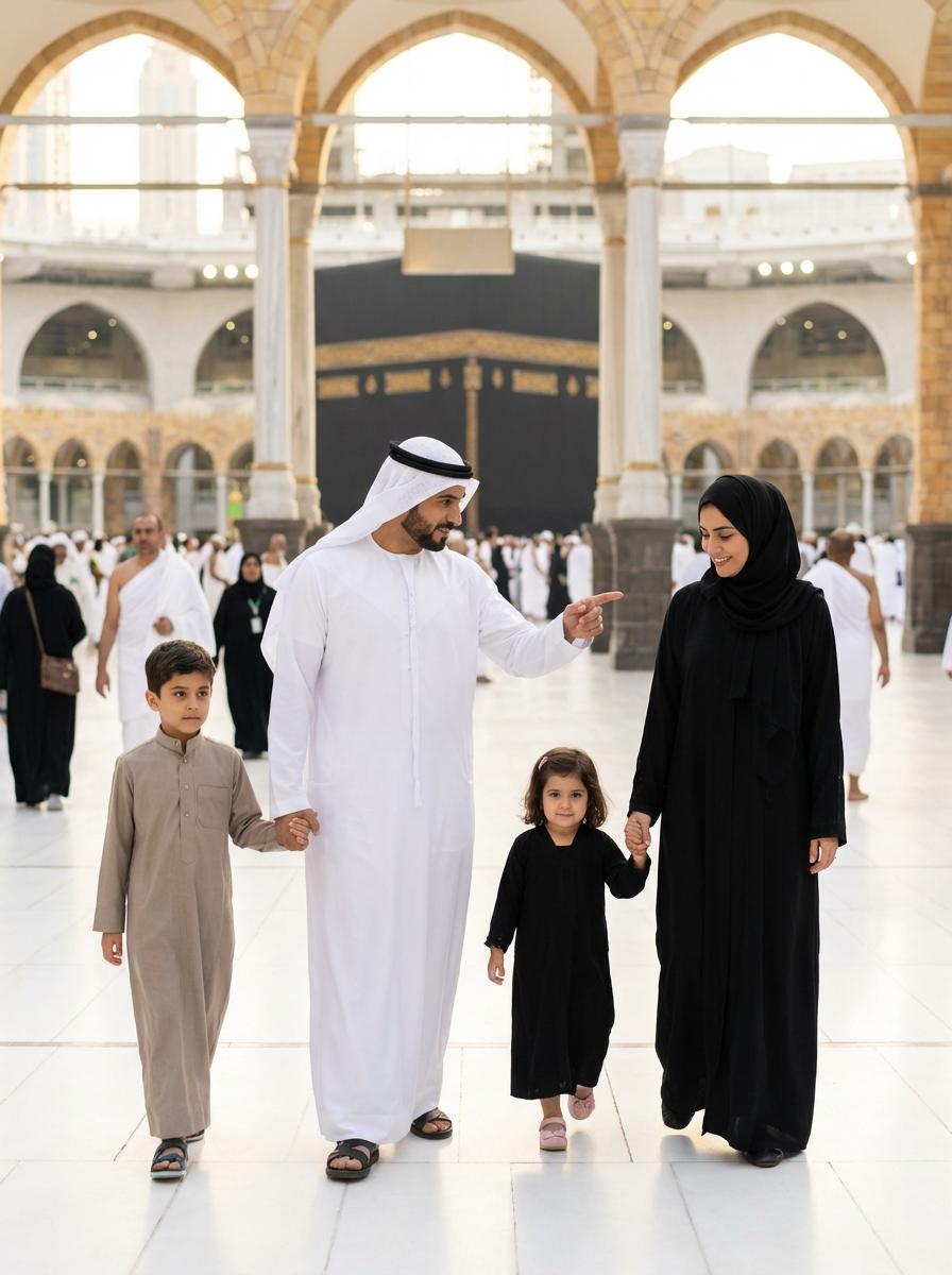 Çocuklarla Umre Yapma Rehberi: 0-12 Yaş Arası Çocuklara Uygun Rehber