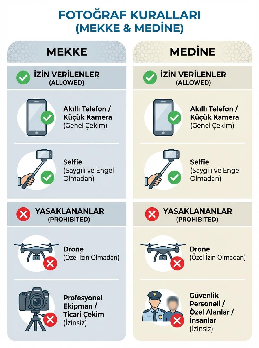 Umre Fotoğraf Çekimi: Umre'de Fotoğraf Çekme Rehberi ve İpuçları