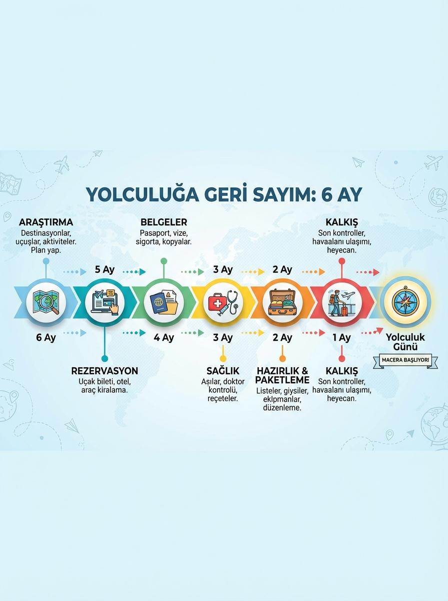 Umre Geri Sayım Takvimi: Aylara Göre Kapsamlı Hazırlık Planı