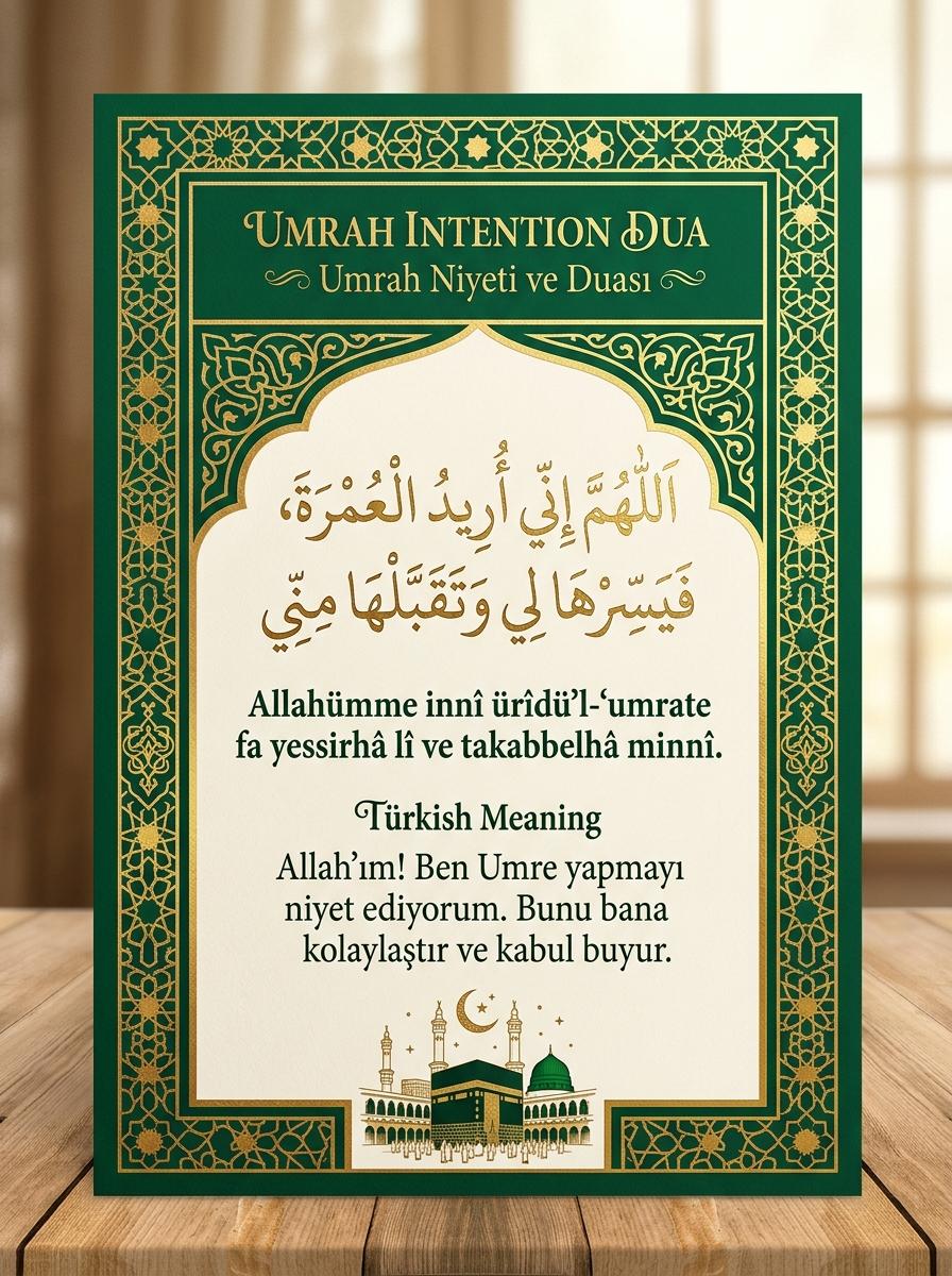 Umre Hazırlık Duaları: Yolculuk Öncesi ve Sırasında Okunacak Dualar