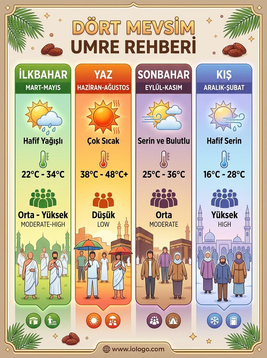 Umre Sezon Rehberi: Hangi Dönemde Gidilmeli? 2026