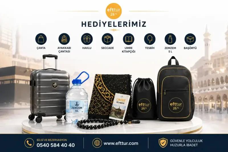 33 Günlük Umre Turu 7 Şubat 2027 | EFT Turizm