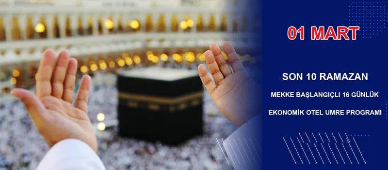 6 Kasım 2026 | Standart Umre | 20 Günlük Program | Nuri Doğan Turizm