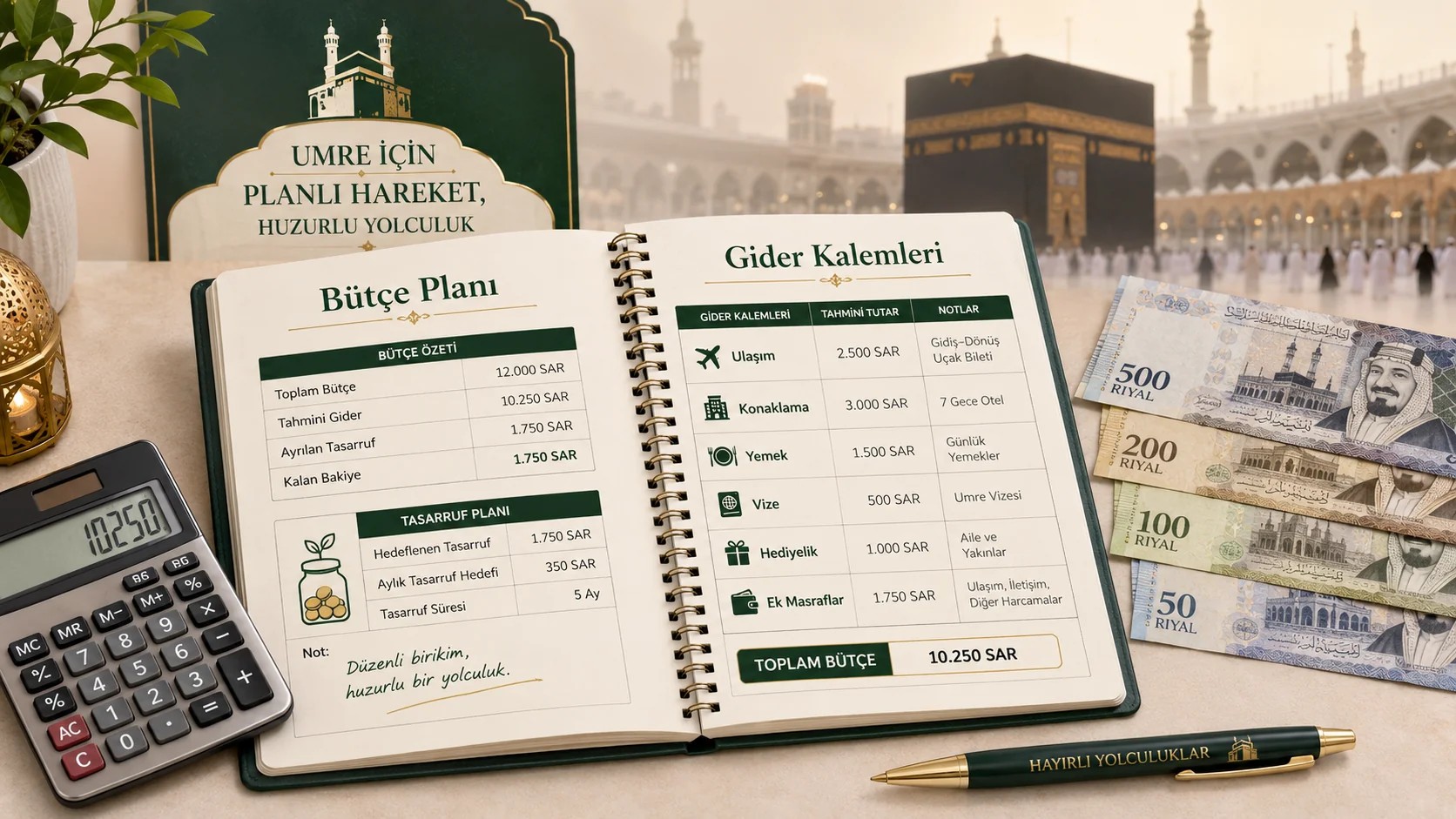Umre Masrafları: 2026 Güncel Maliyet Rehberi