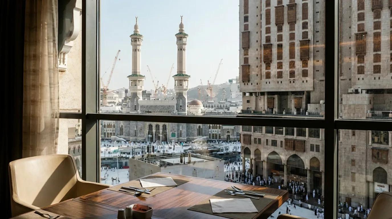 Conrad Makkah Restoran Manzarası