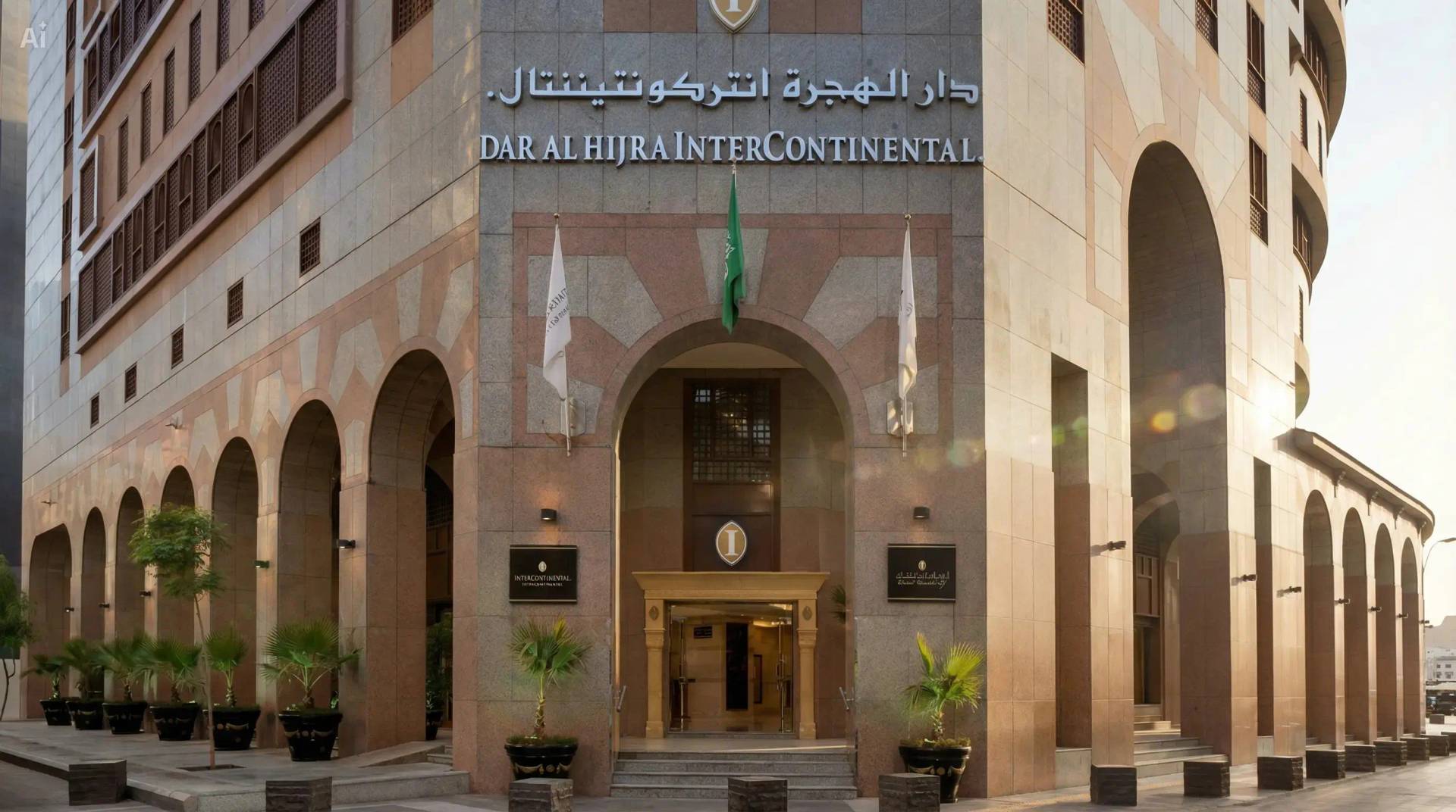 Dar Al Hijra InterContinental Medine otel görünümü