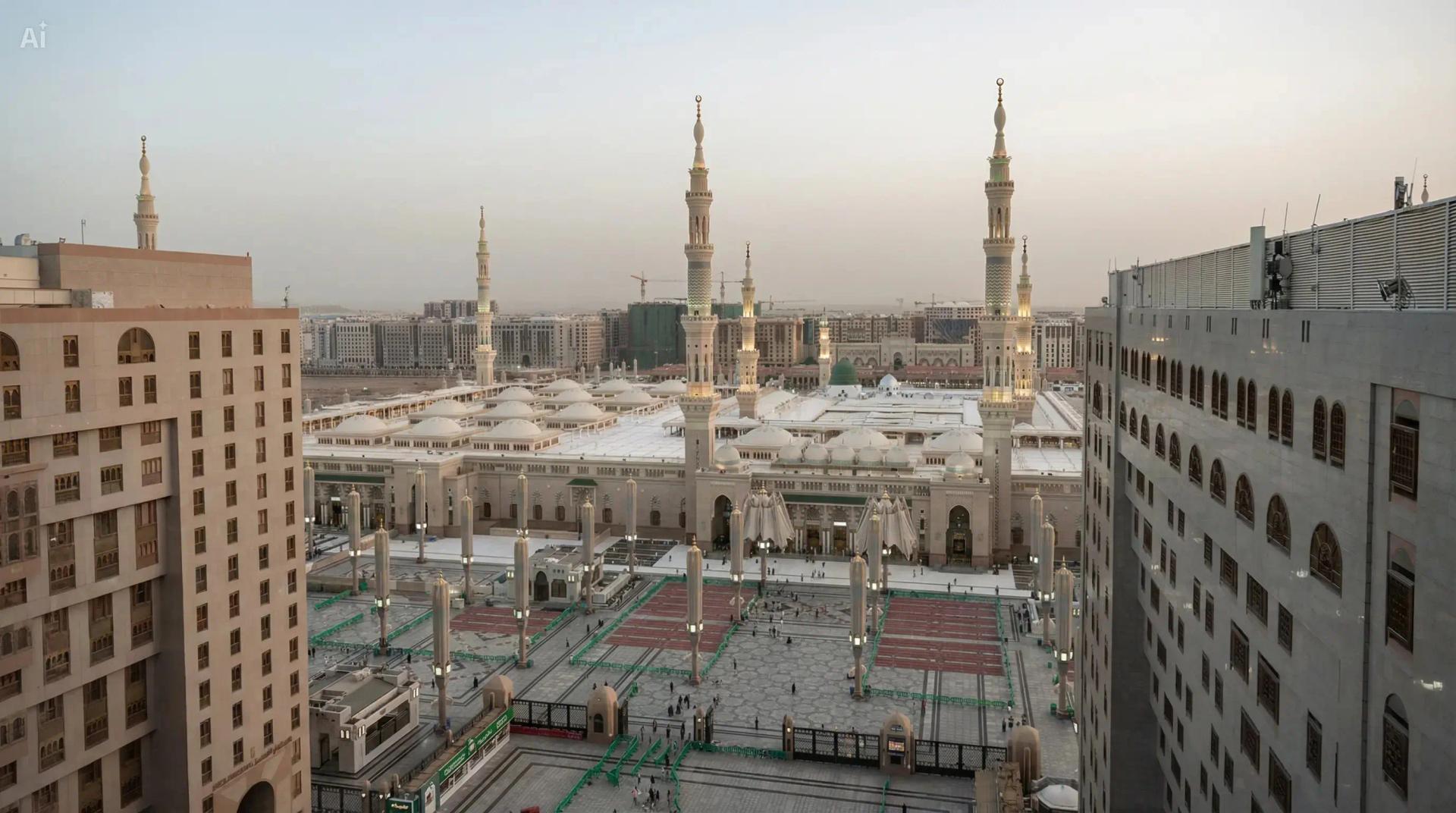 Hilton Madinah manzara