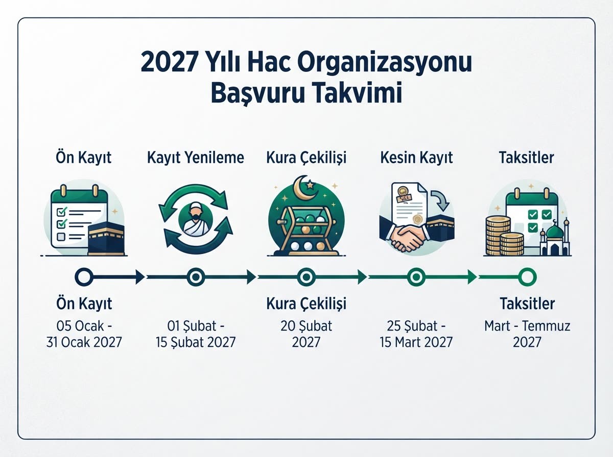 2027 Hac Kayıtları ve Başvuru Rehberi