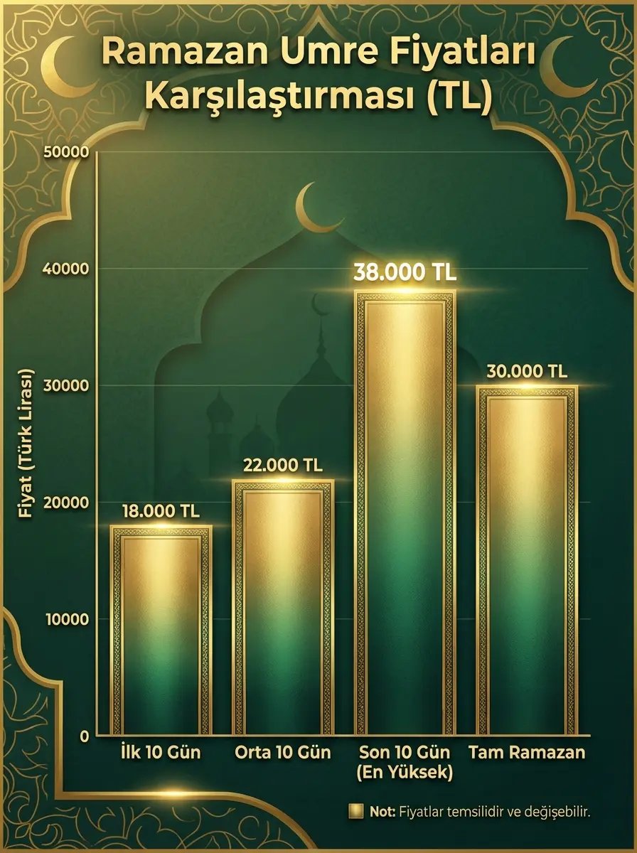 Ramazan Umresi Fiyatları 2026: Kaç Para? Ne Zaman En Pahalı?