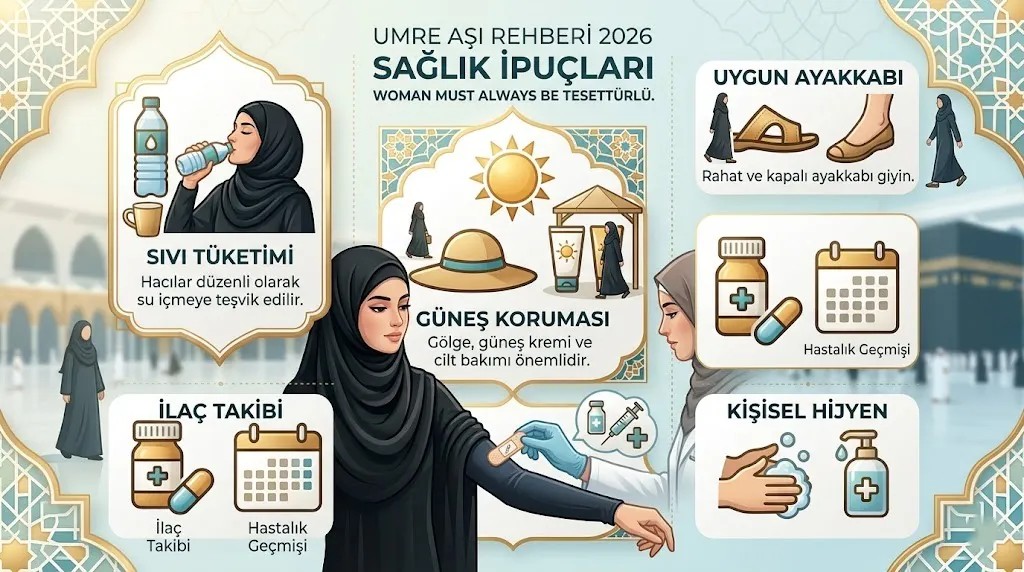 Umre Aşı Rehberi 2026 — Zorunlu ve Önerilen Aşılar