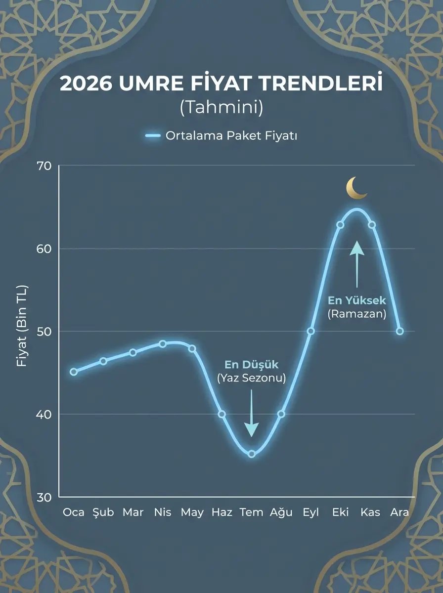 Umre Fiyatları Ne Zaman Düşer? 2026 En Uygun Fiyat Dönemi