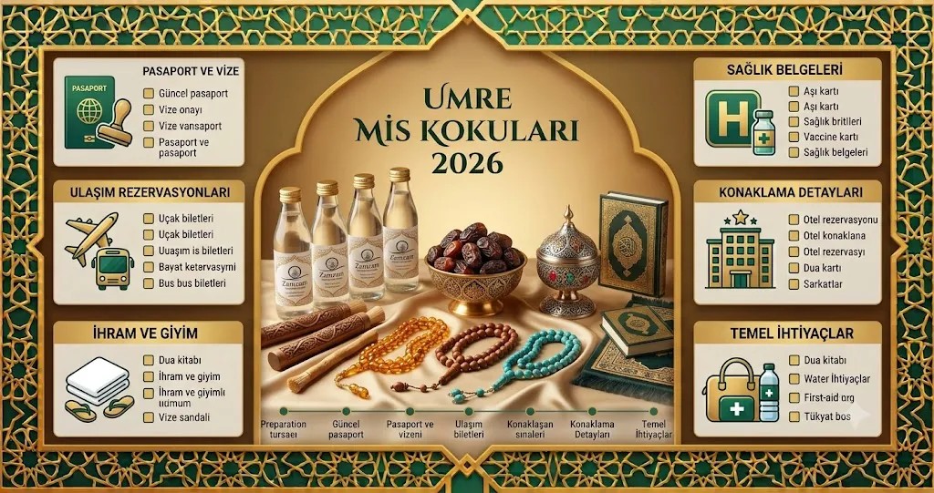 Umre Misk Kokuları 2026 — En İyi Misk Markaları ve Fiyatları