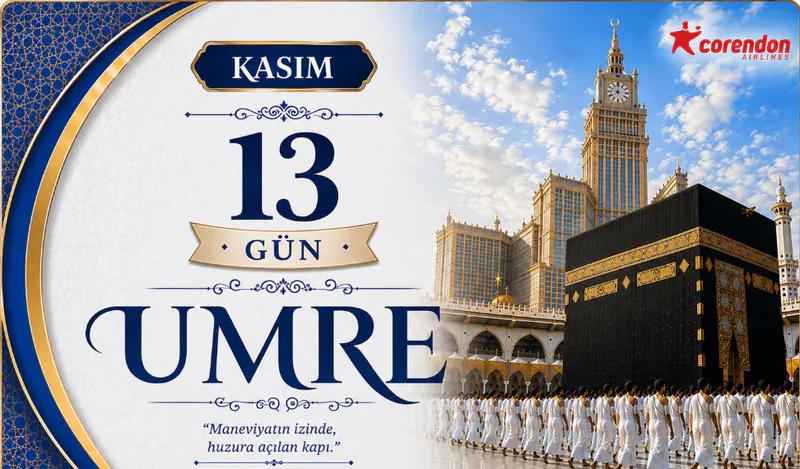 20 Günlük Umre Turu 13 Kasım 2026 | Aytuna Turizm
