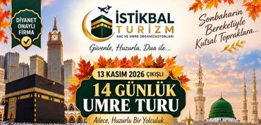 14 Günlük Umre Turu 13 Kasım 2026 | İstikbal Turizm