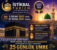 25 Günlük Umre Turu 21 Gece Mekke 3 Gece Medine | İstikbal Turizm
