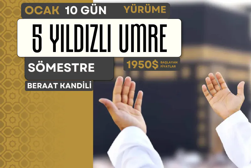 3 Aralık 2026 | Lüks Umre | 10 Günlük Program | Beyt Tur