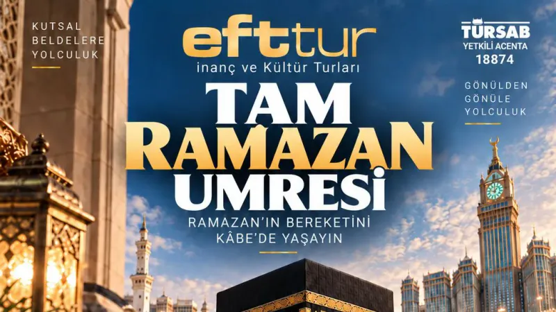 5 Şubat 2027 Hareketli 35 Günlük Umre 4 Yıldızlı Oteller | EFT Turizm - 12