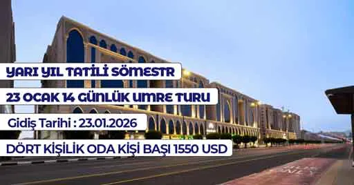 Ankara Çıkışlı 15 Günlük Umre Turu 23 Ocak 2027 | Gönül Yolu Turizm - 5