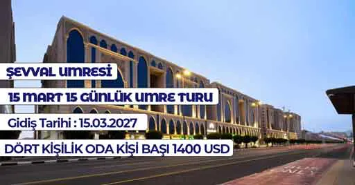 15 Mart 2027 | 15 Günlük Umre Turu | Gönül Yolu Turizm - 4