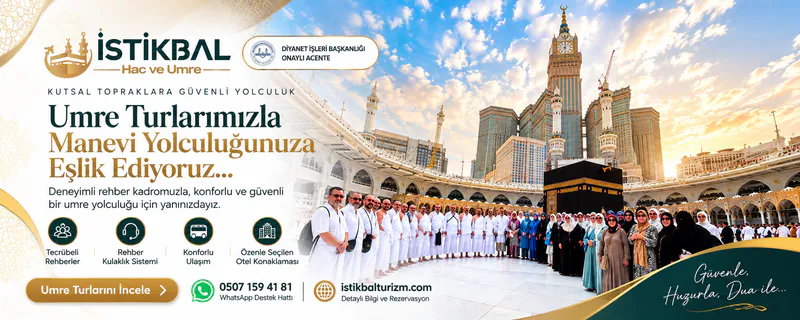 14 Günlük Umre Pegasus ile Paket | İstikbal Turizm - 9