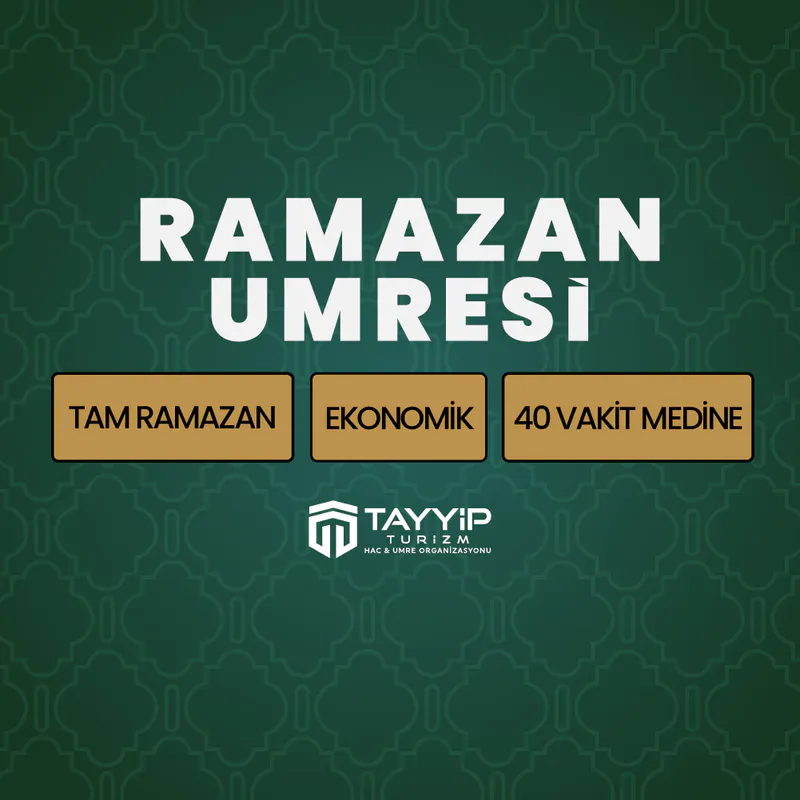 İstanbul Çıkışlı 14 Günlük Umre Turu 23 Mart 2027 | Tayyip Turizm - 2