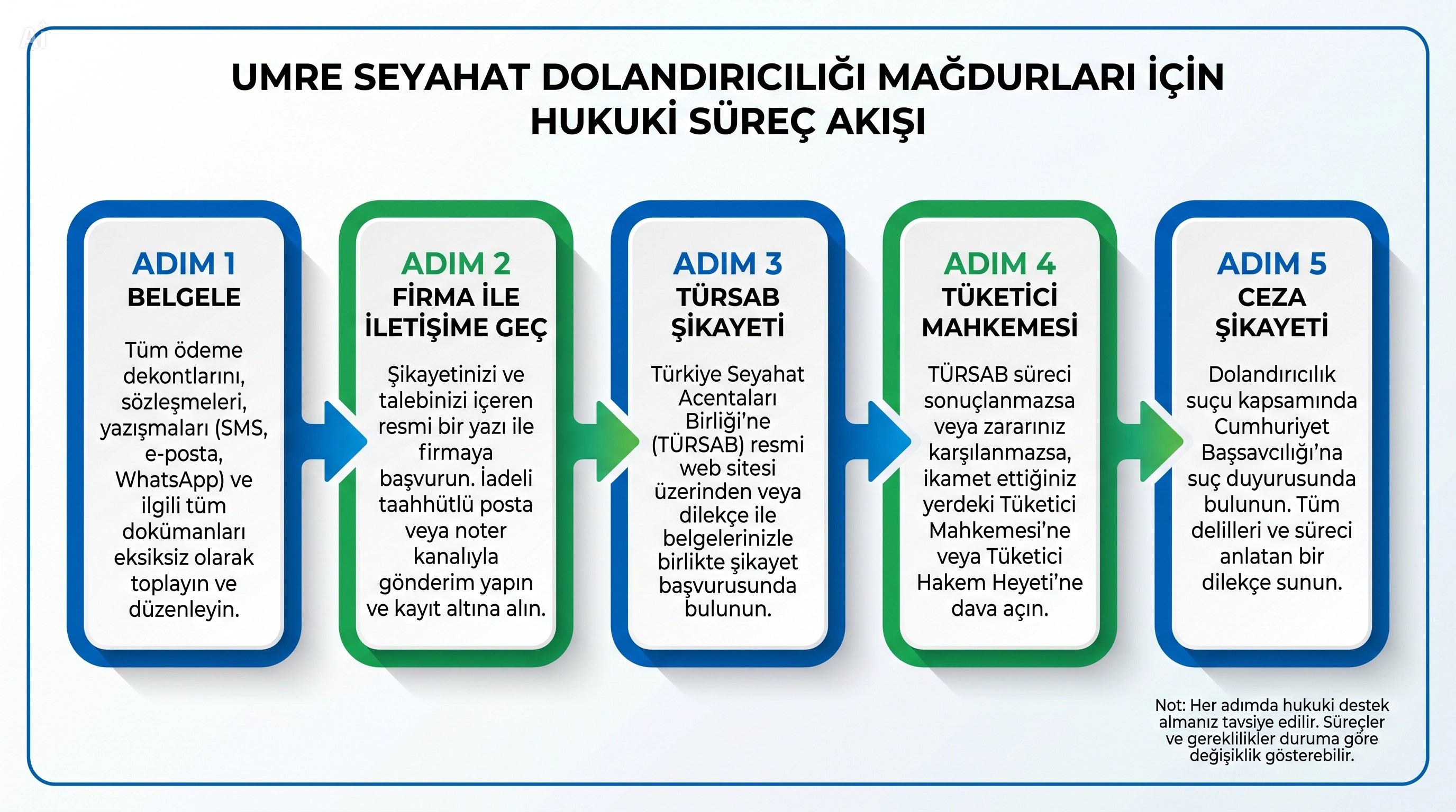 Umre Mağduriyetinde Hukuki Haklar ve Başvuru Kanalları