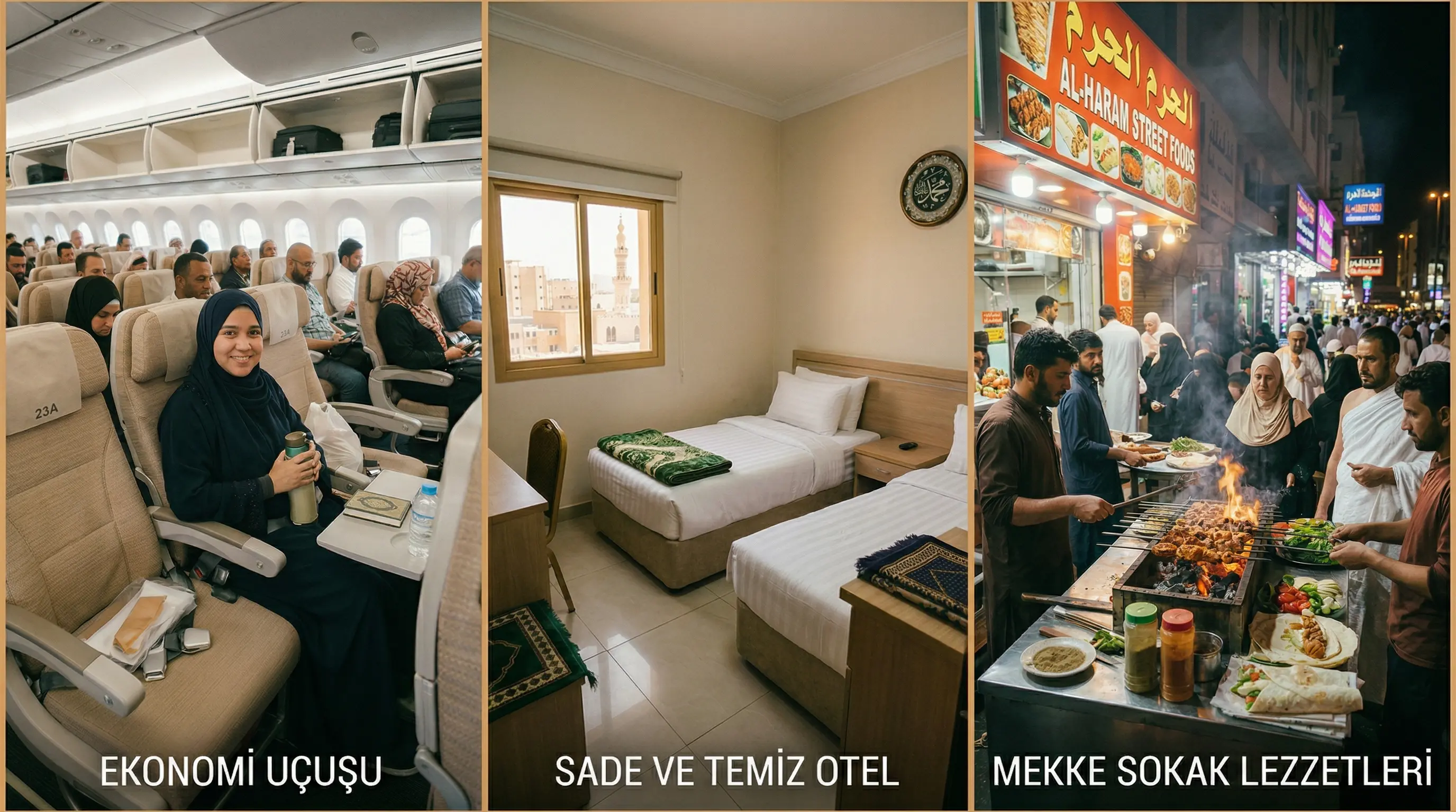 Umre yemek masrafları ve Mekke restoran fiyatları