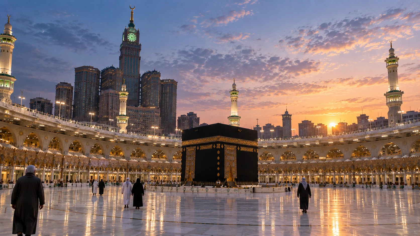 Sahur vakti Harem çevresinde sessizlik