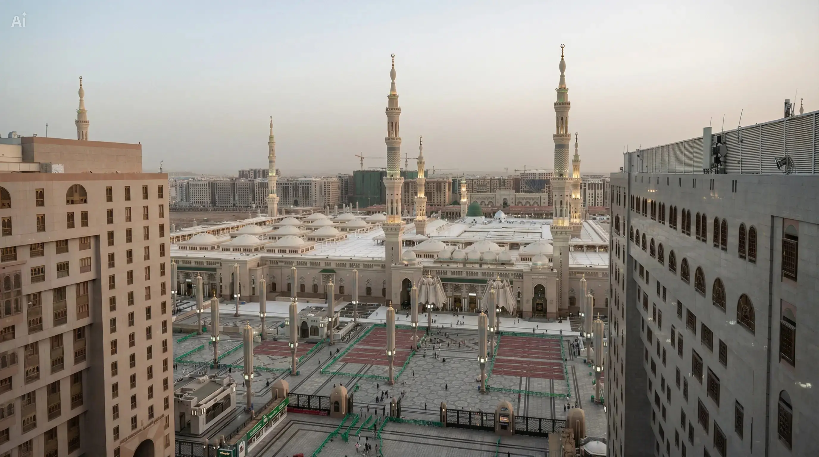 Hilton Madinah manzara