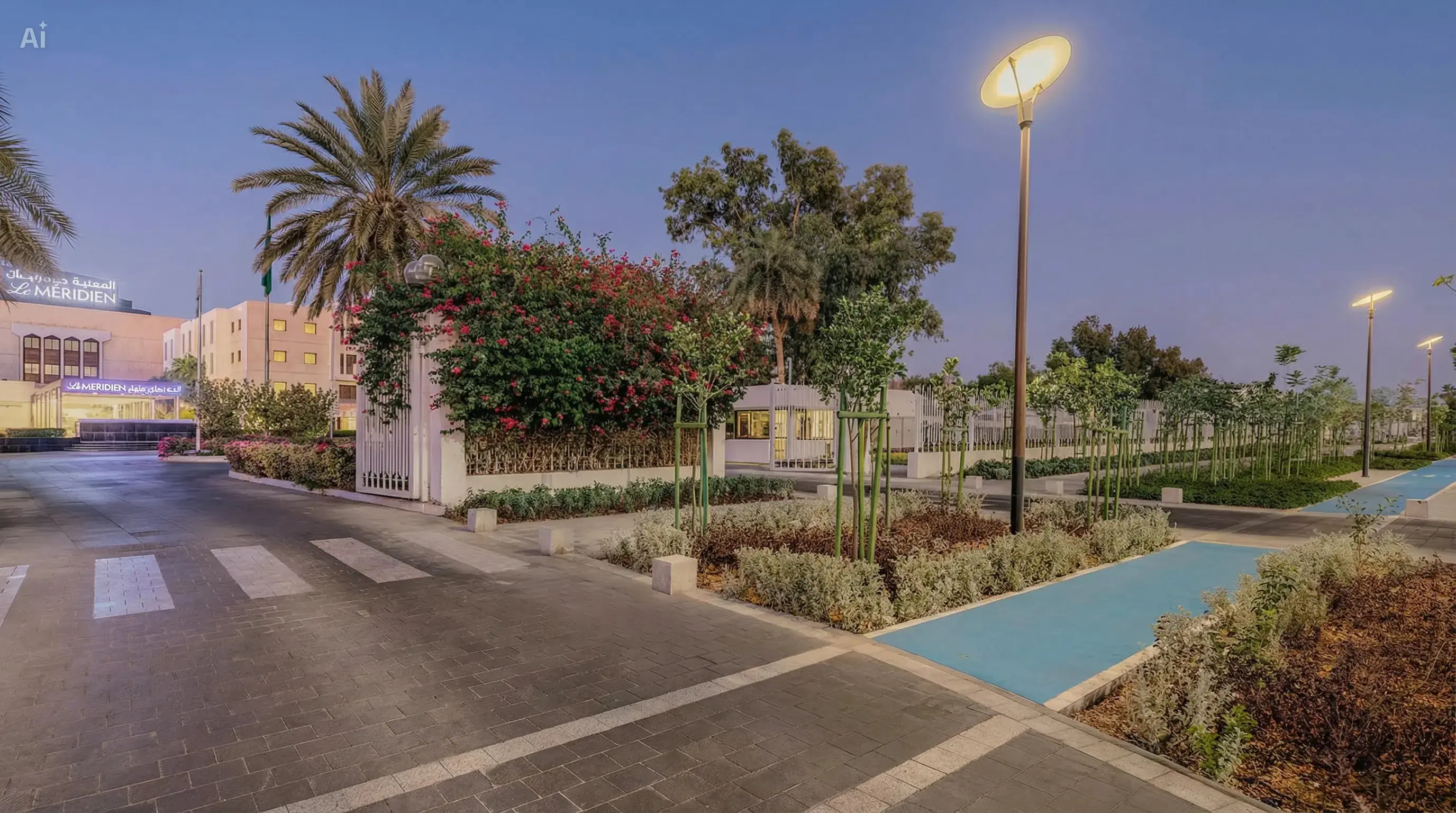Le Meridien Medina manzara
