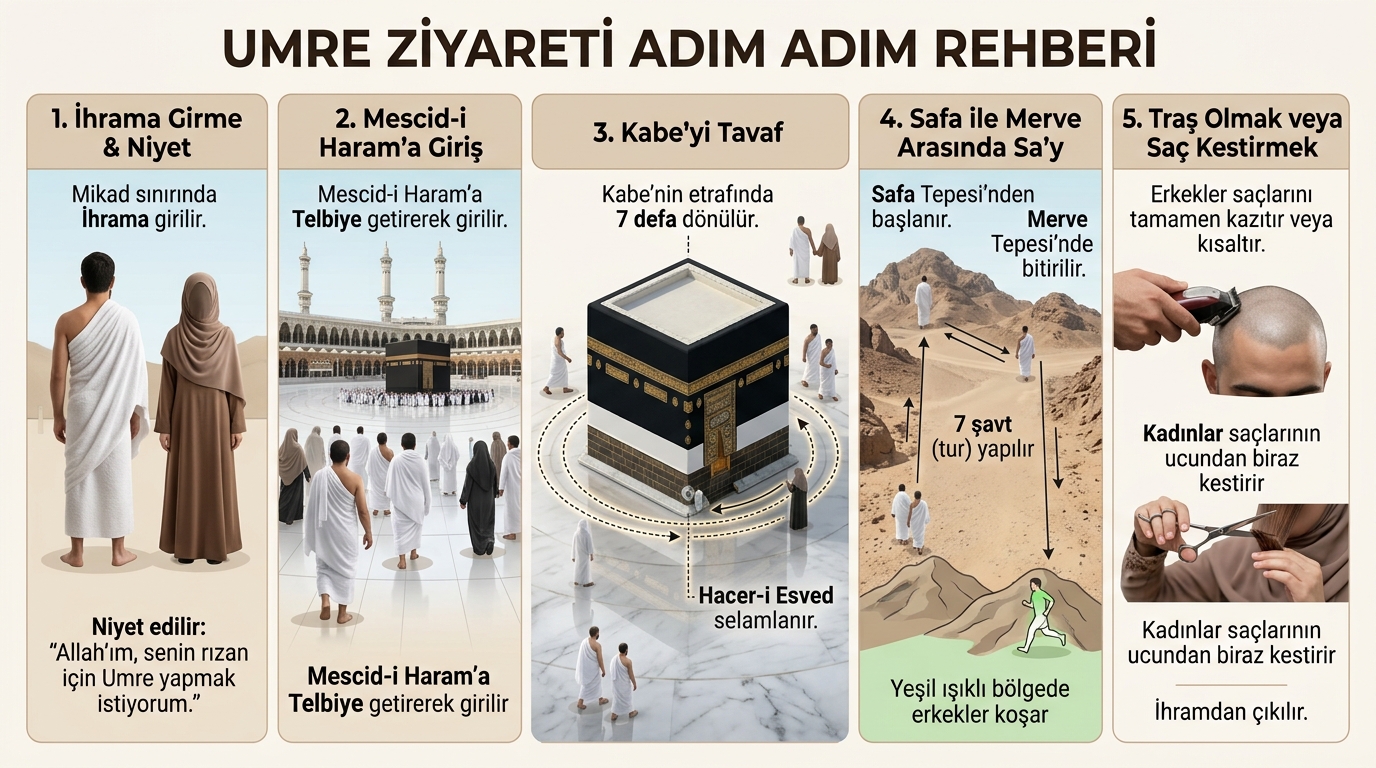 Umre tasarruf ipuçları görseli