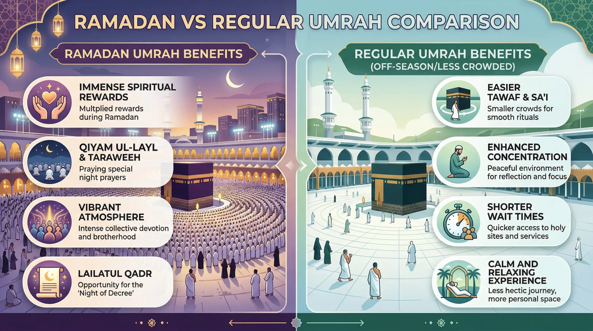 Ramazan umresi hazırlık listesi ve pratik ipuçları