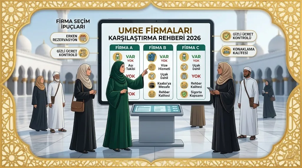 umre firma karsilastirma görsel