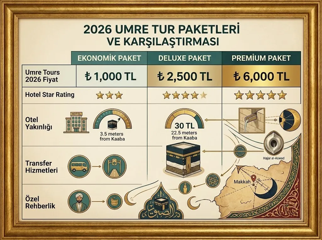 umre turlari karsilastirma görsel